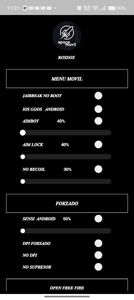 Macro Space Android app screenshot